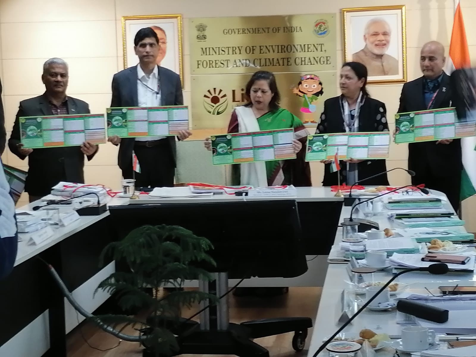 Smt. Leena Nandan, IAS, Secretary, MoEFCC released FSHCs of Tamil Nadu on 19.02. 2024